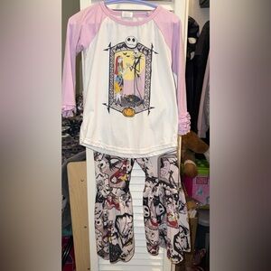Nightmare Before Christmas Pajama Set girls
